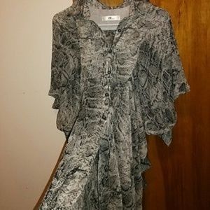 Snake print bottom down